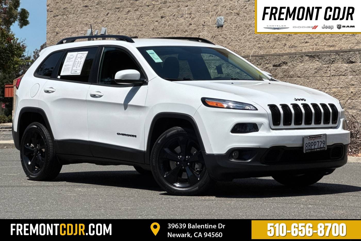 2018 Jeep Cherokee Latitude — SUV — 87,087 mi — Newark, CA