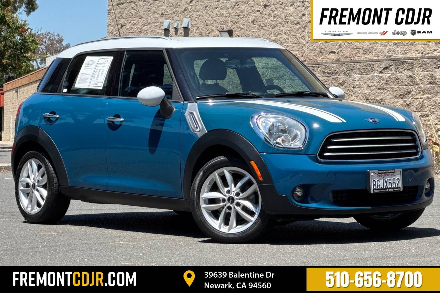 2012 MINI Countryman Cooper — SUV — 73,538 mi — Newark, CA