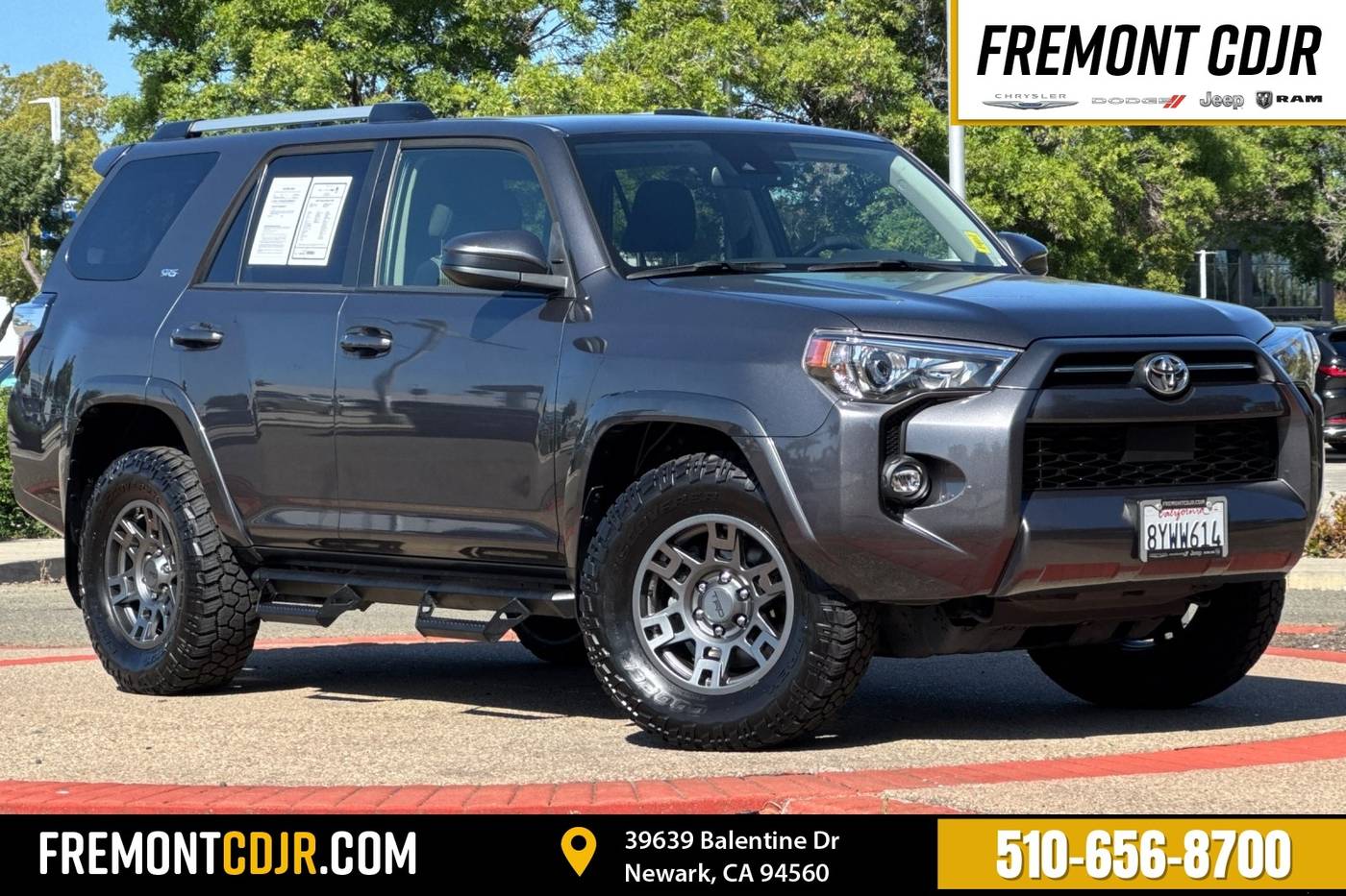 2022 Toyota 4Runner SR5 — SUV — 17,456 mi — Newark, CA