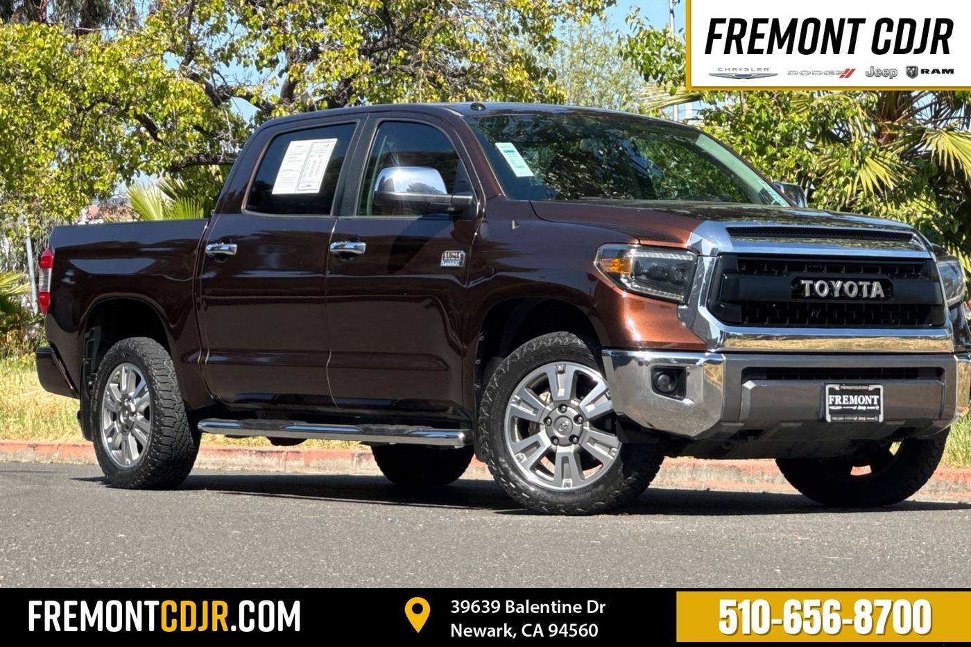 2017 Toyota Tundra 1794 Edition — Pickup Truck — 66,699 mi — Newark, CA