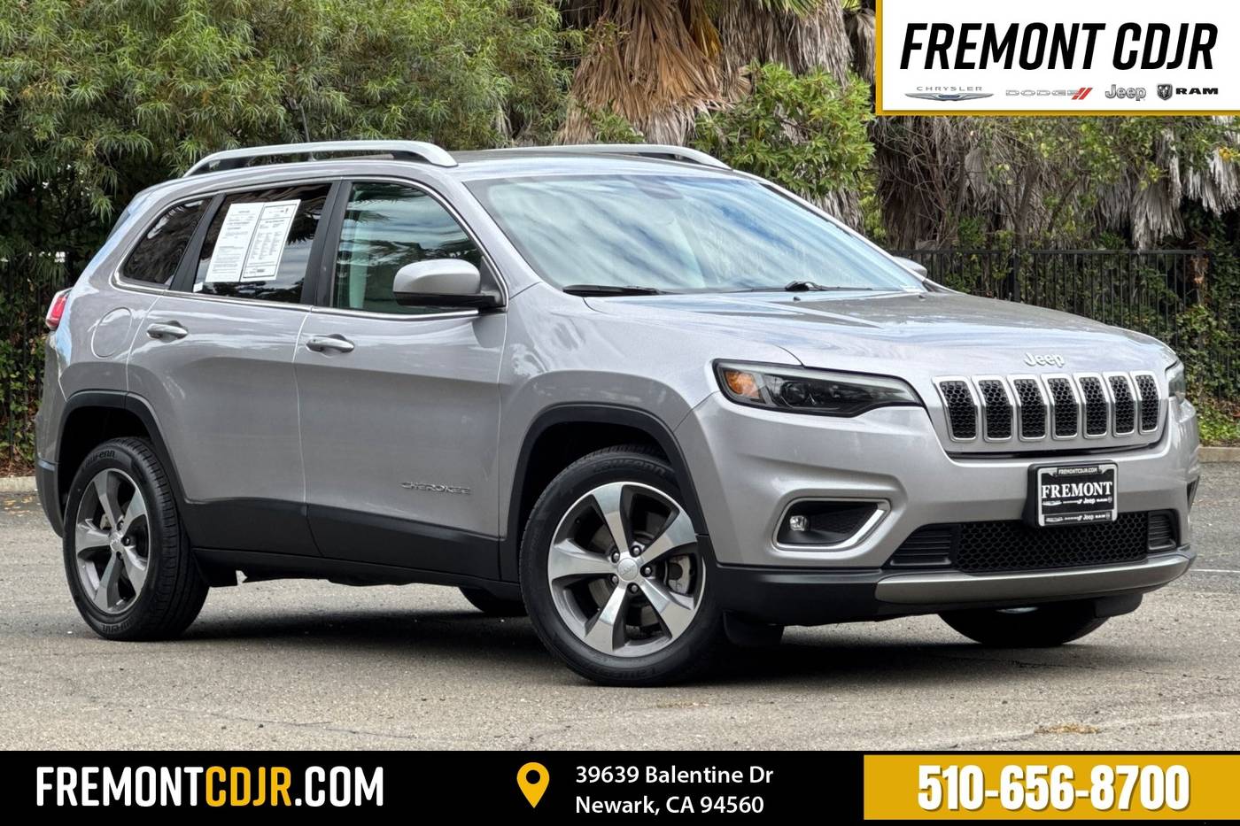 2019 Jeep Cherokee Limited — SUV — 48,083 mi — Newark, CA