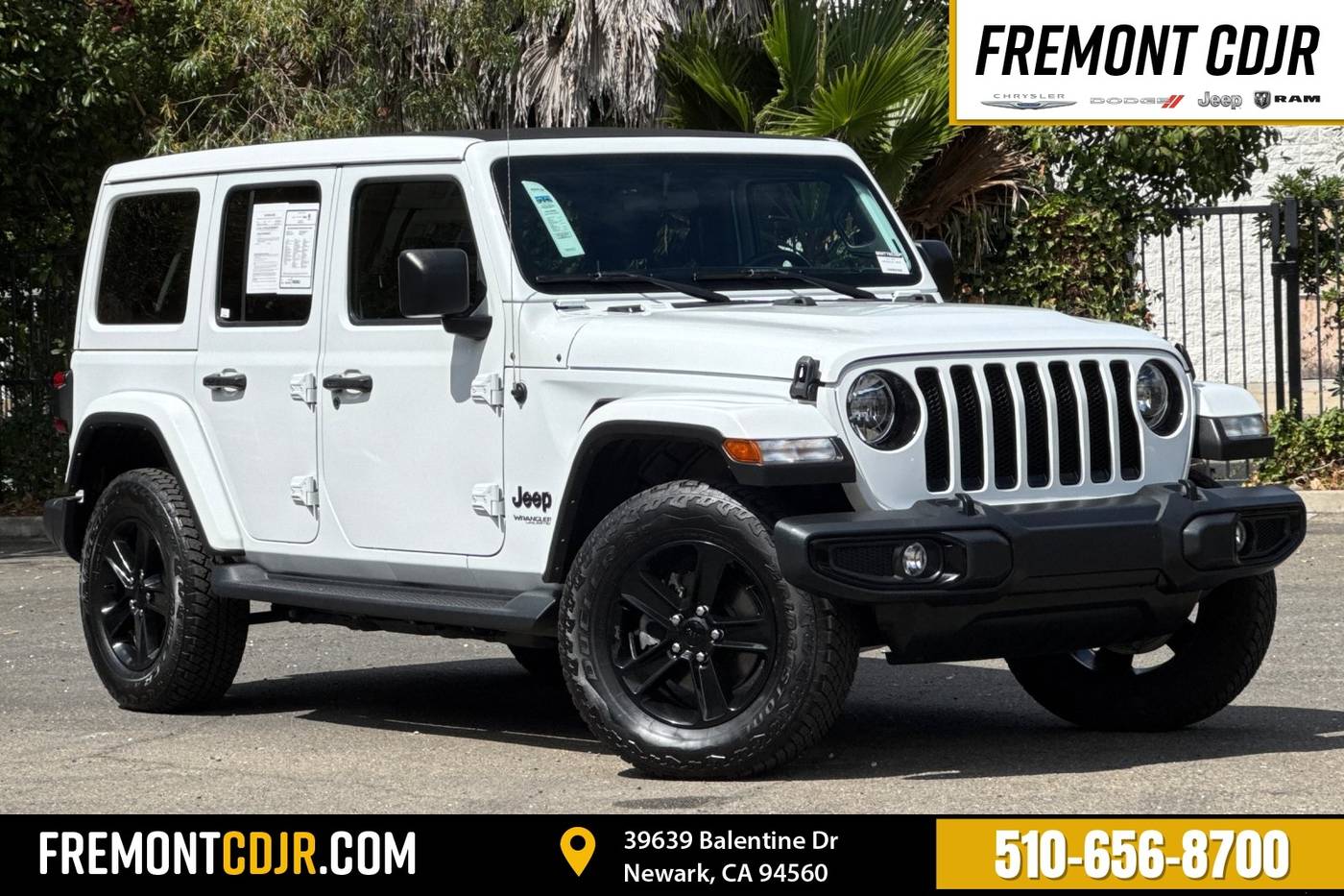 2021 Jeep Wrangler Sahara Altitude — SUV — 48,421 mi — Newark, CA
