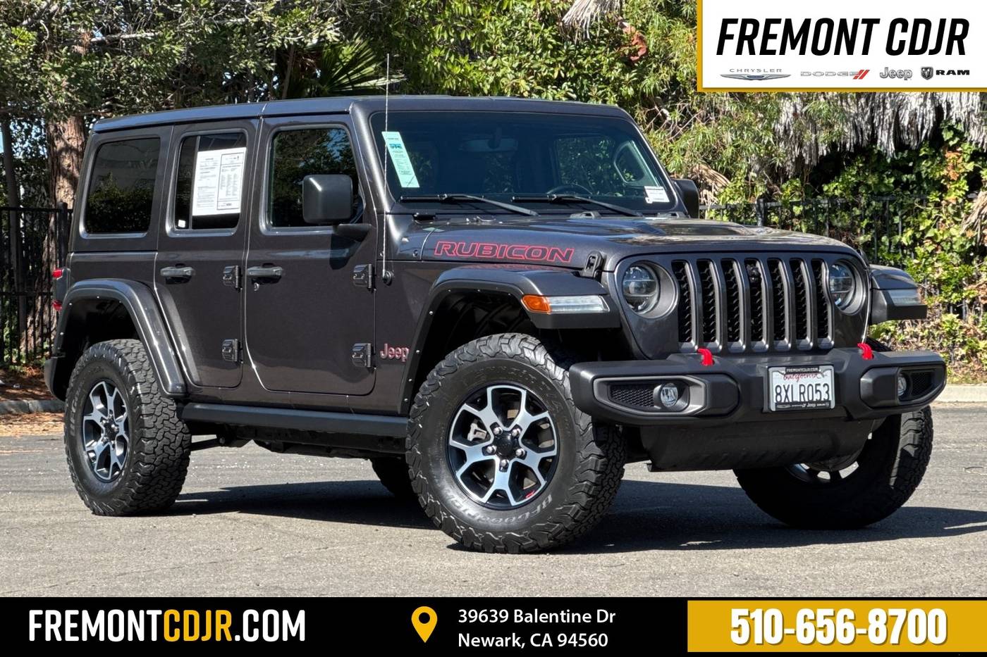 2021 Jeep Wrangler Rubicon — SUV — 35,460 mi — Newark, CA
