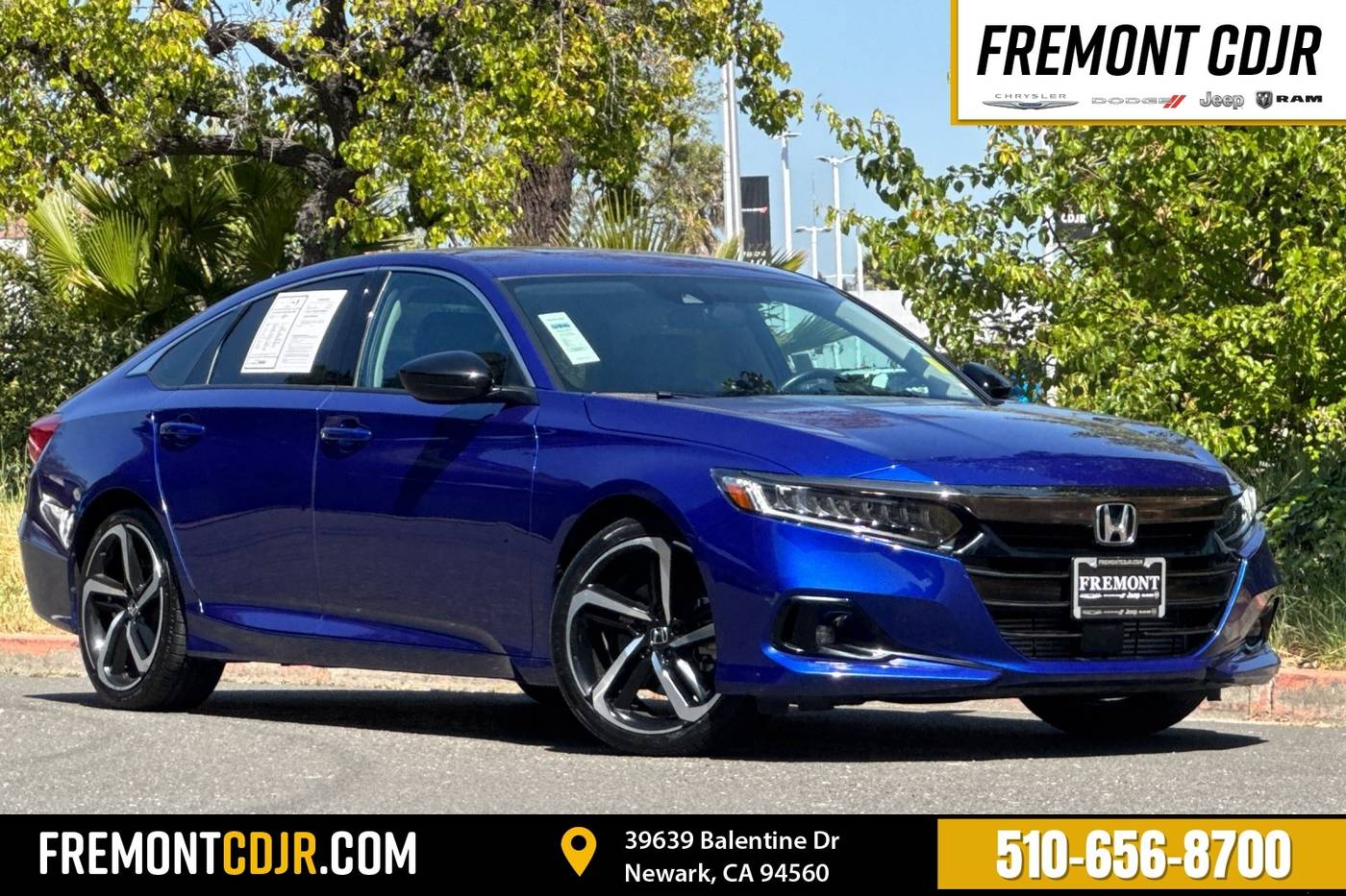 2022 Honda Accord Sport SE — Sedan — 29,963 mi — Newark, CA