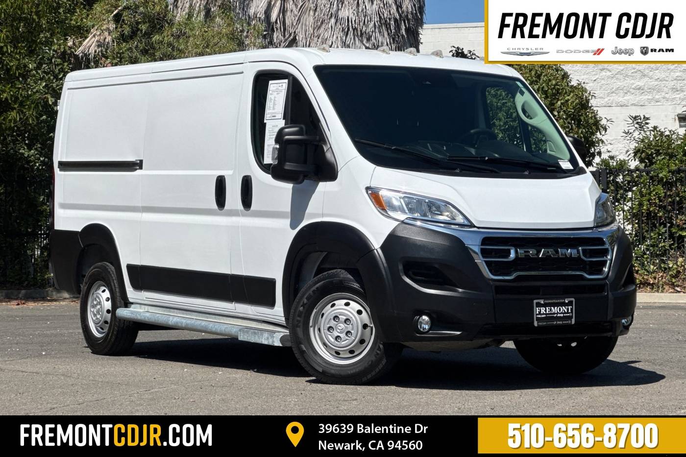 2023 Ram ProMaster Cargo Van 2500 — Cargo Van — 21,473 mi — Newark, CA