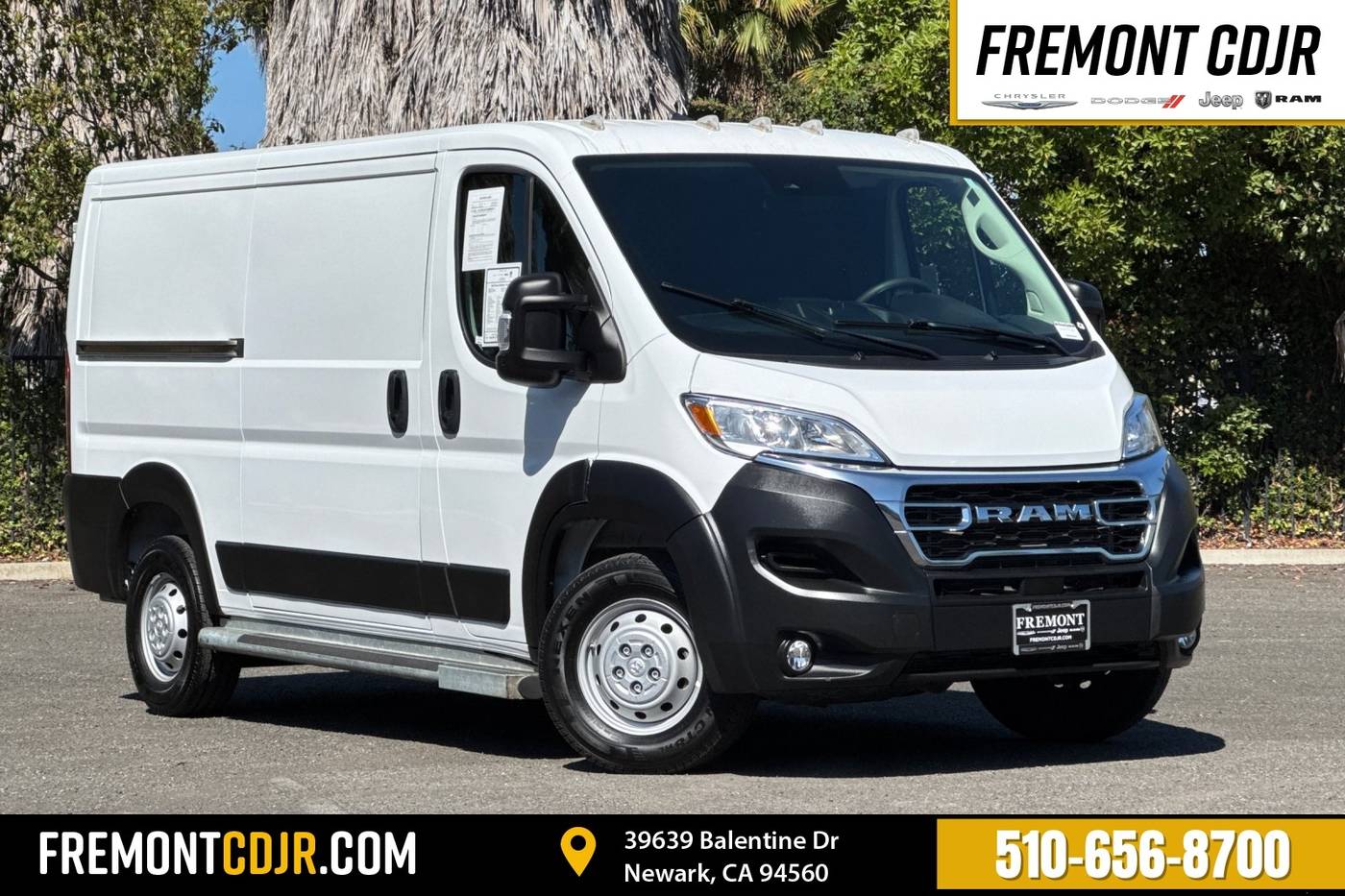 2023 Ram ProMaster Cargo Van 2500 — Cargo Van — 17,196 mi — Newark, CA