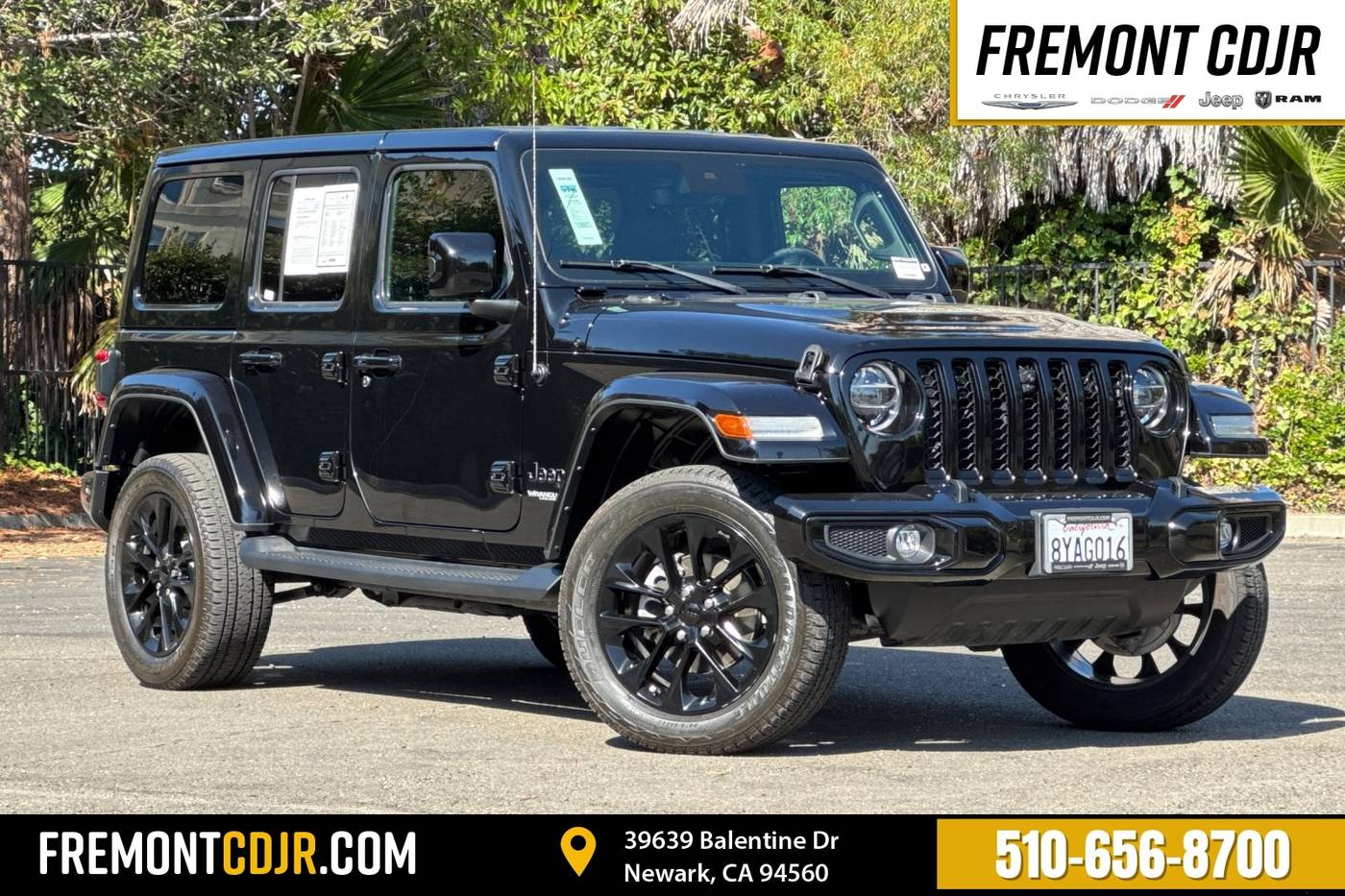 2021 Jeep Wrangler Sahara High Altitude — SUV — 44,255 mi — Newark, CA