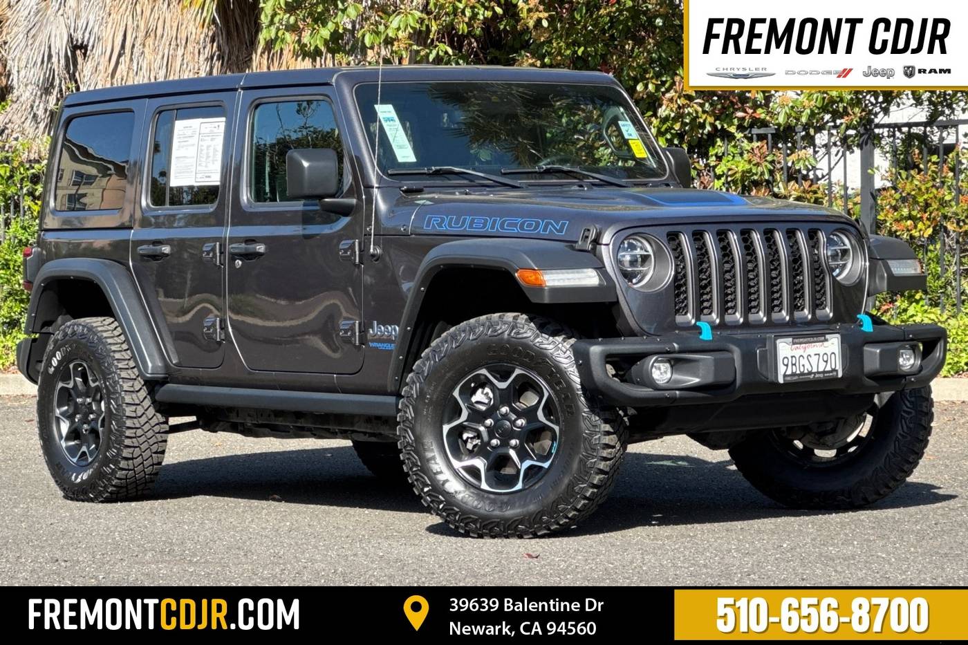 2022 Jeep Wrangler Rubicon 4xe — SUV — 49,614 mi — Newark, CA