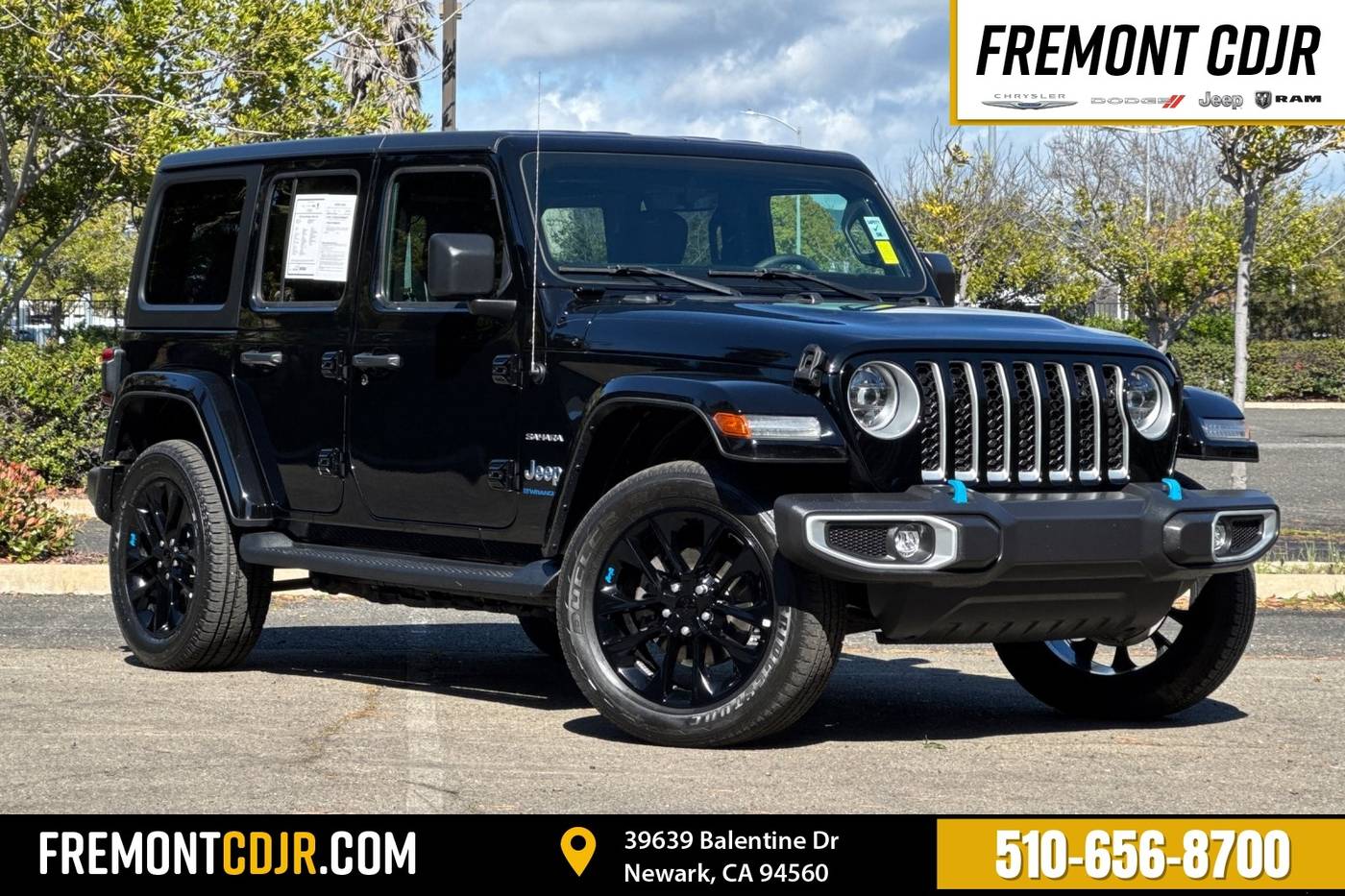 2023 Jeep Wrangler Sahara 4xe — SUV — 25,163 mi — Newark, CA