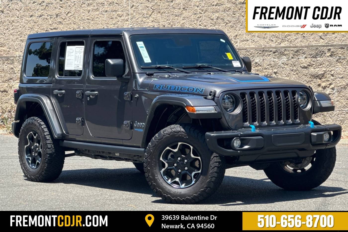 2021 Jeep Wrangler Rubicon 4xe — SUV — 60,718 mi — Newark, CA