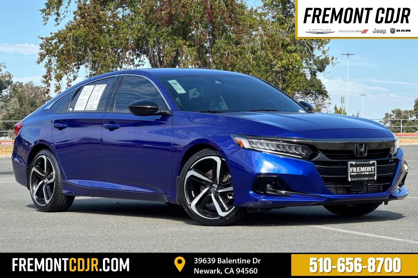 2022 Honda Accord Sport — Sedan — 45,297 mi — Newark, CA