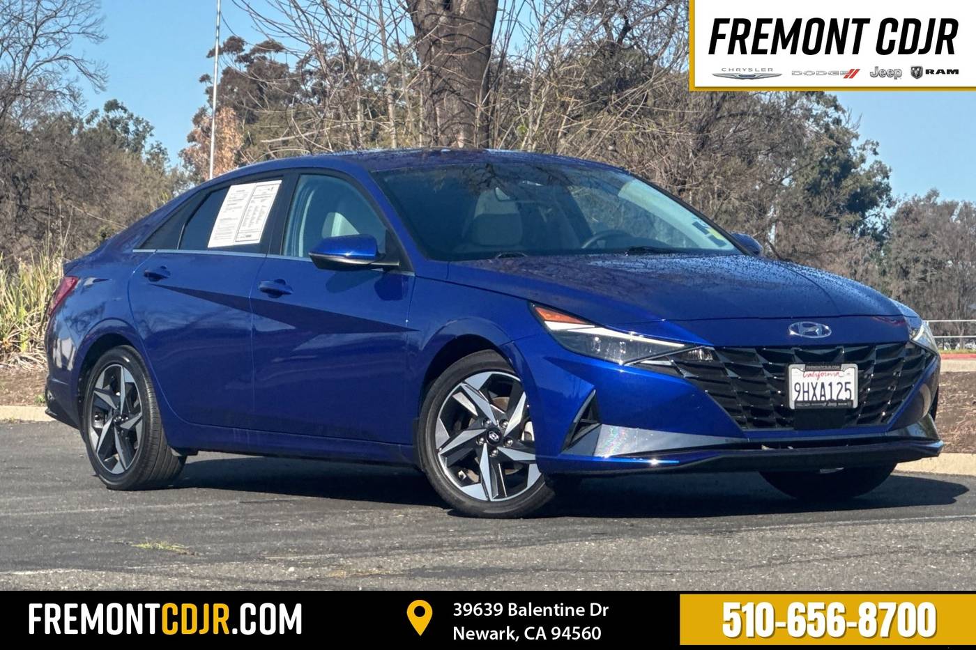 2023 Hyundai Elantra Hybrid Limited — Sedan — 13,835 mi — Newark, CA