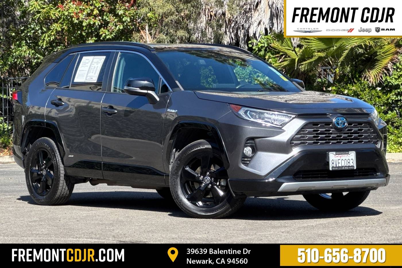 2021 Toyota RAV4 Hybrid XSE — SUV — 81,968 mi — Newark, CA