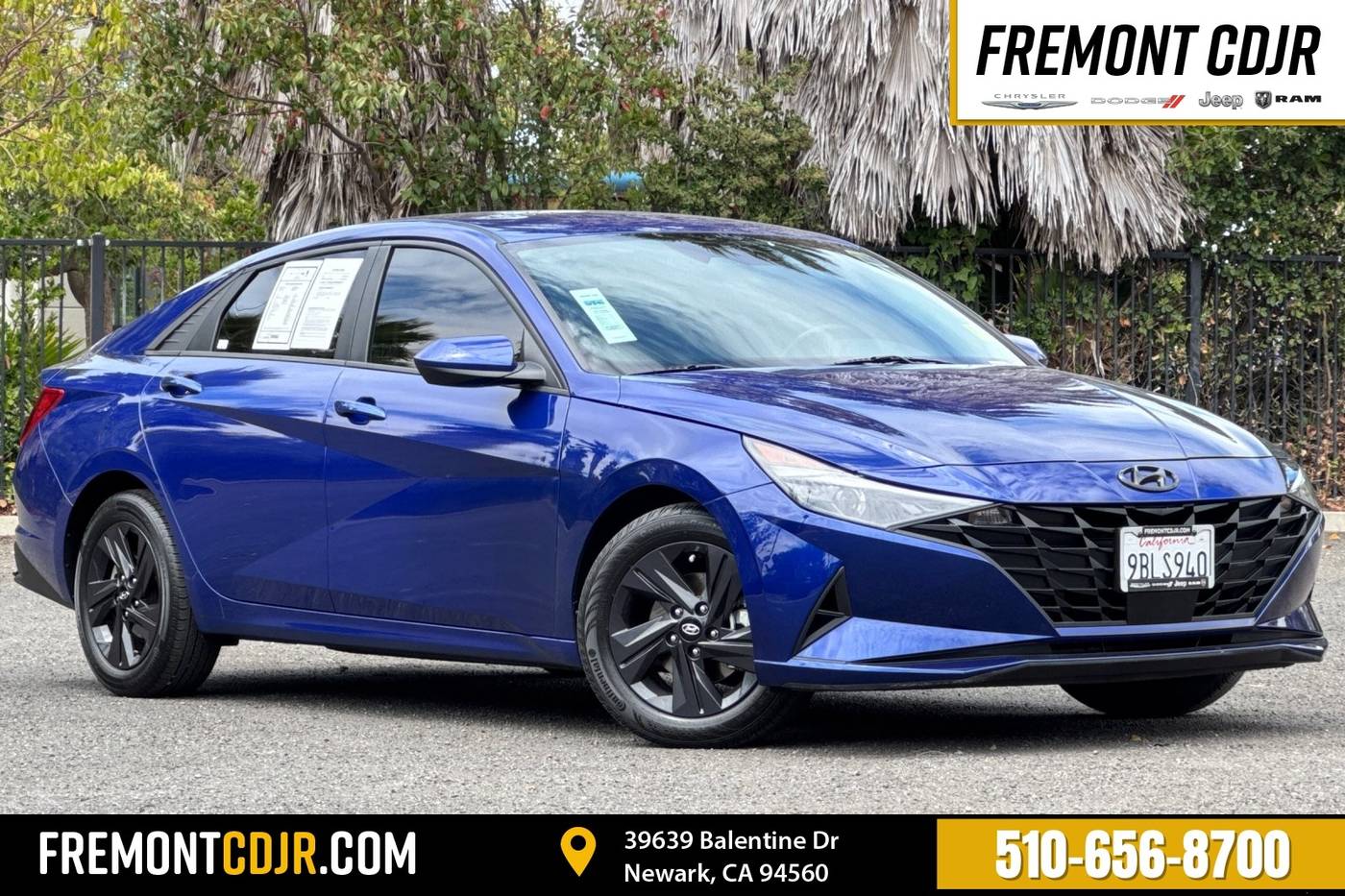 2022 Hyundai Elantra SEL — Sedan — 46,257 mi — Newark, CA