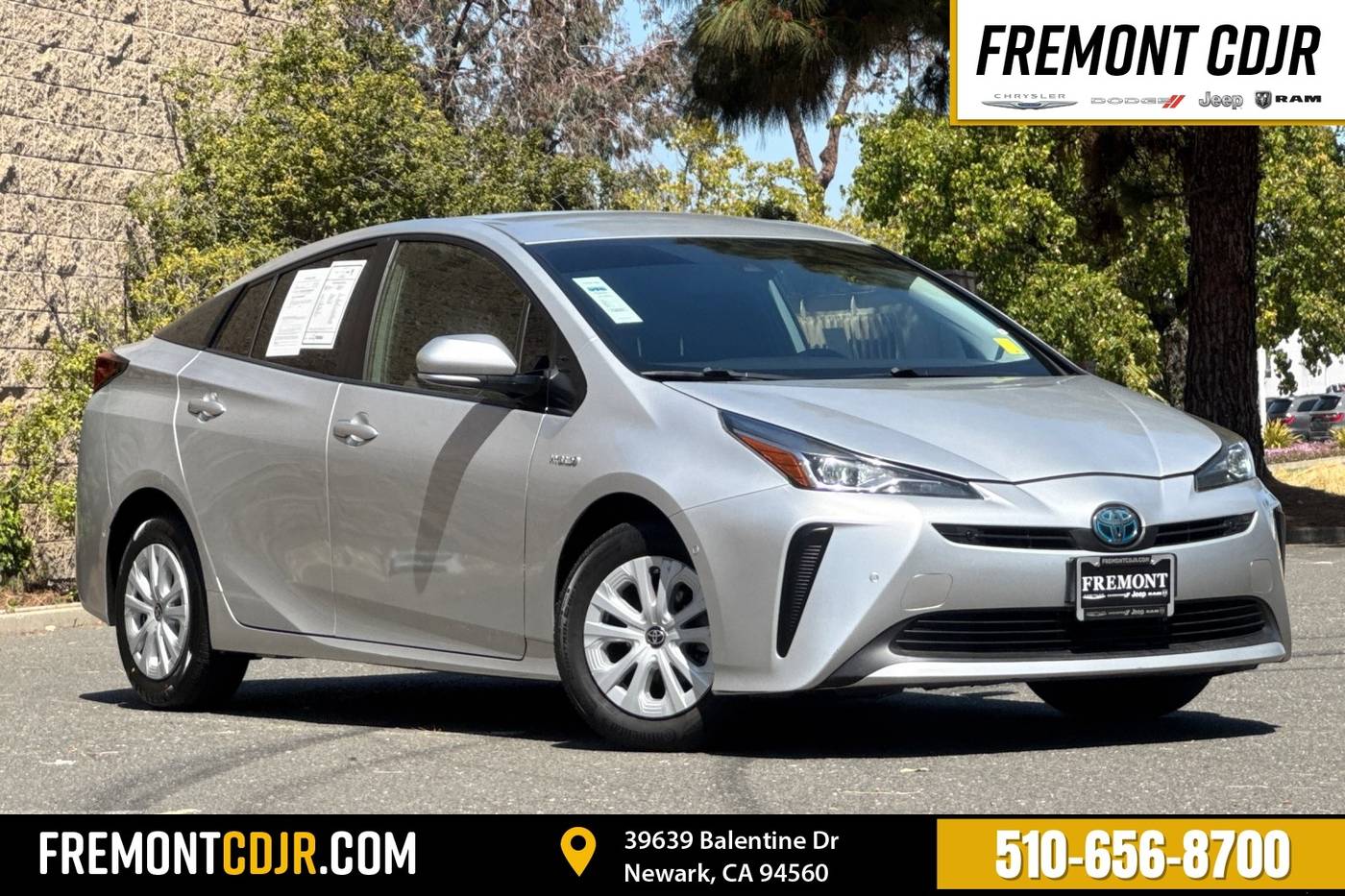 2019 Toyota Prius L Eco — Hatchback — 75,755 mi — Newark, CA