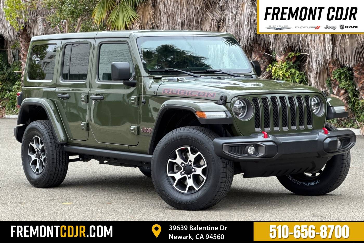 2021 Jeep Wrangler Rubicon — SUV — 49,601 mi — Newark, CA