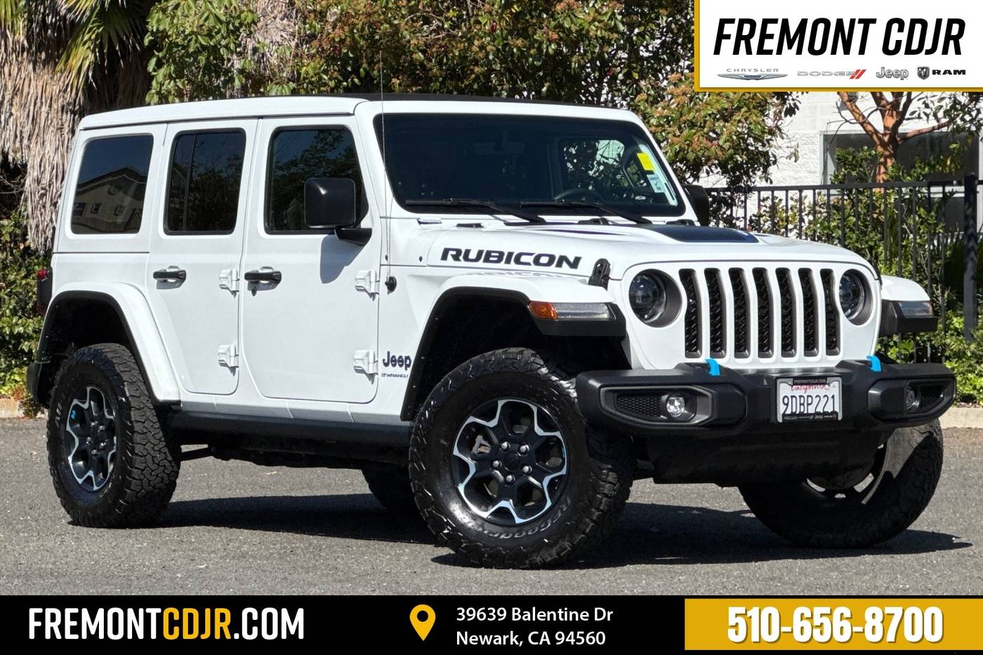 2023 Jeep Wrangler Rubicon 4xe — SUV — 21,610 mi — Newark, CA