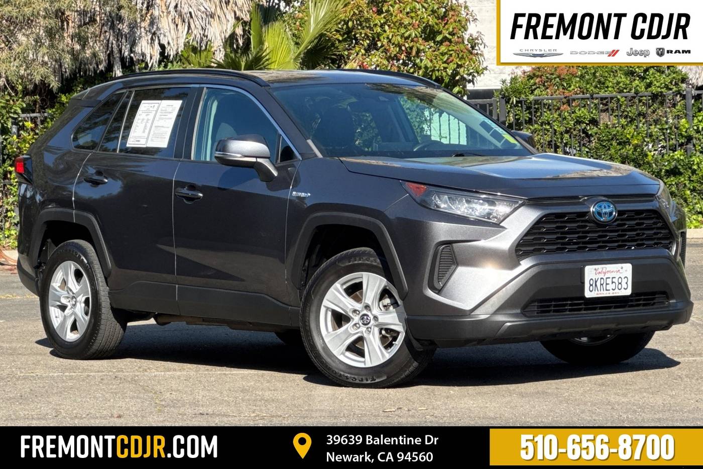 2019 Toyota RAV4 Hybrid LE — SUV — 71,337 mi — Newark, CA