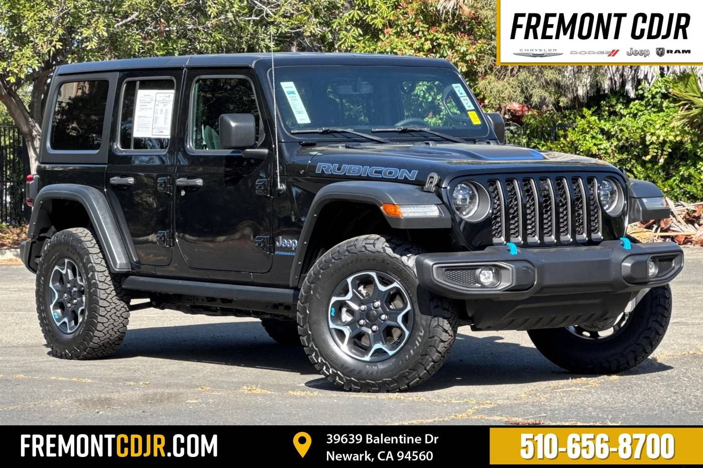 2023 Jeep Wrangler Rubicon 4xe — SUV — 48,559 mi — Newark, CA
