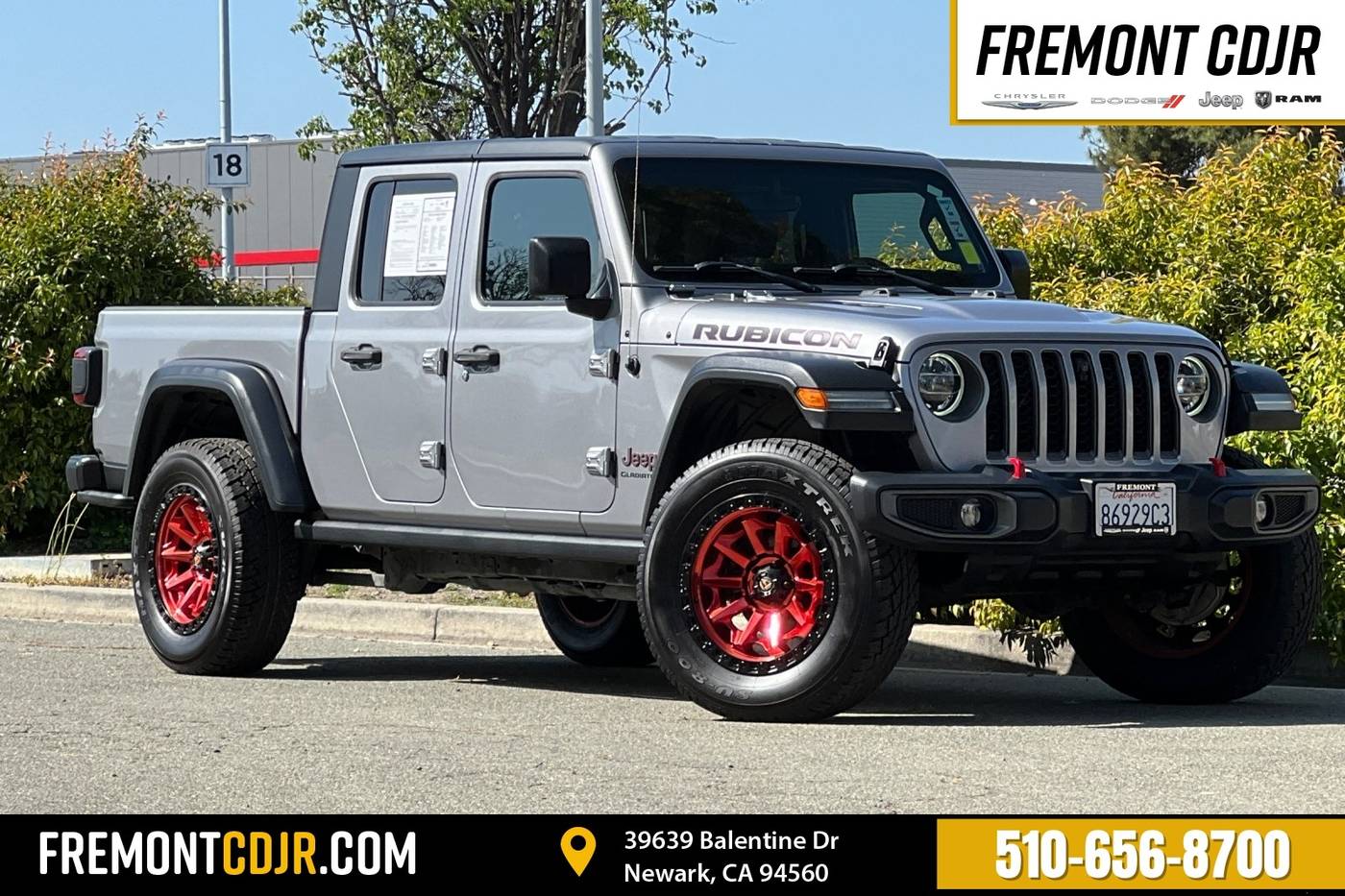 2020 Jeep Gladiator Rubicon — Pickup Truck — 40,523 mi — Newark, CA