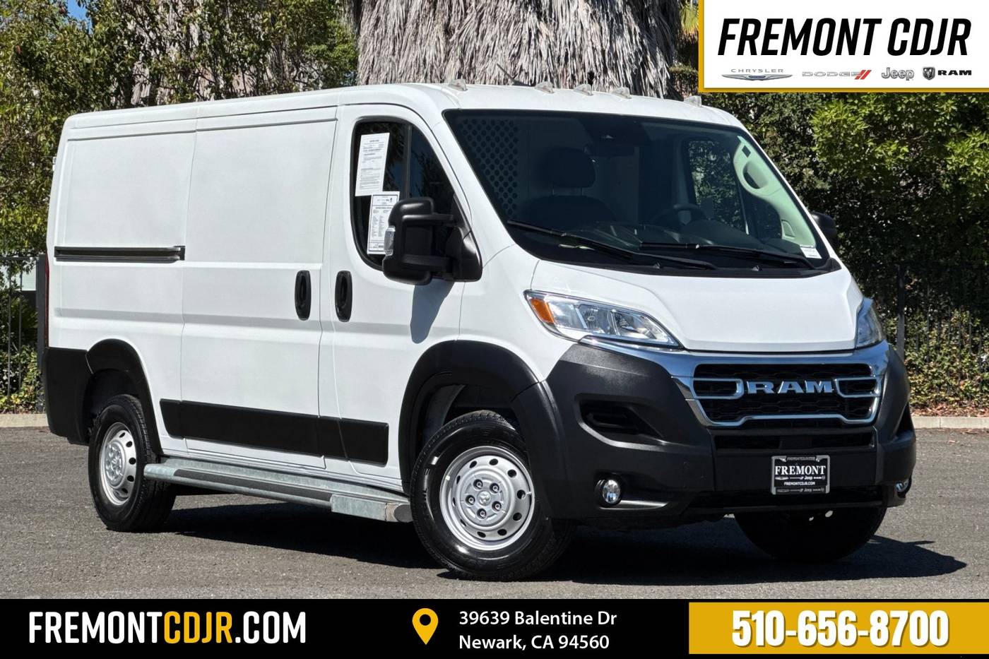 2023 Ram ProMaster Cargo Van 2500 — Cargo Van — 24,954 mi — Newark, CA