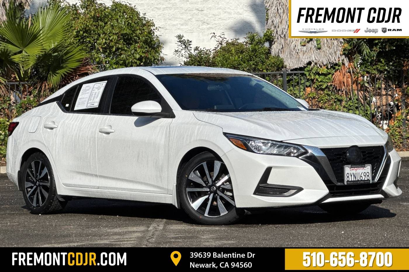 2021 Nissan Sentra SV — Sedan — 94,989 mi — Newark, CA