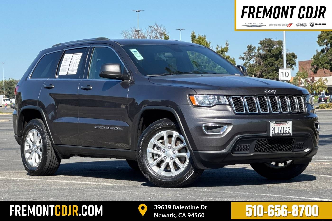 2021 Jeep Grand Cherokee WK Laredo E — SUV — 52,083 mi — Newark, CA