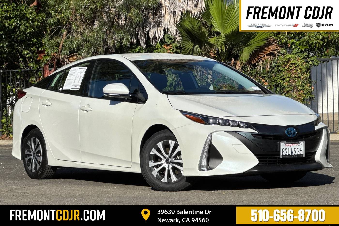 2020 Toyota Prius Prime LE — Hatchback — 82,932 mi — Newark, CA