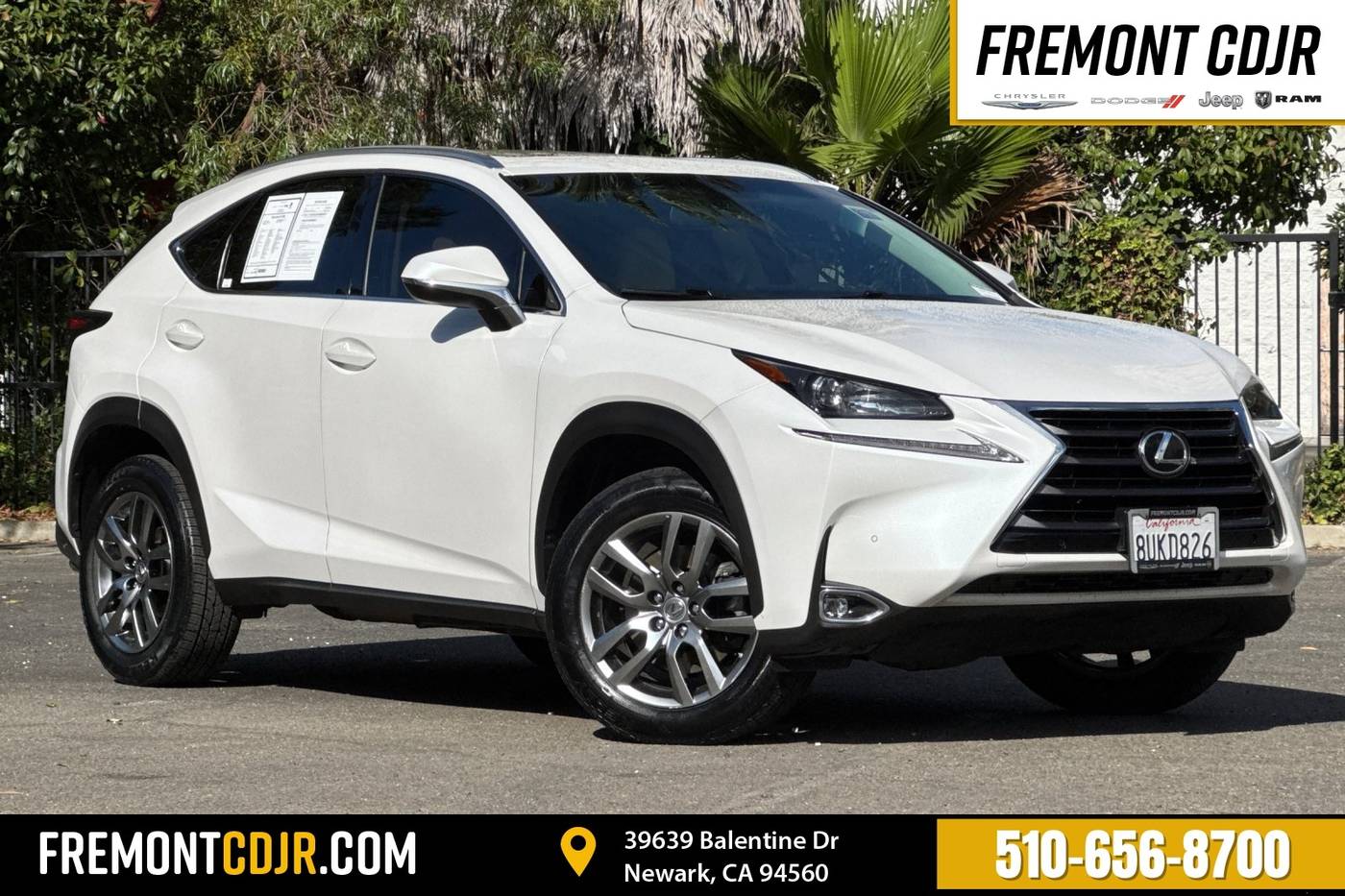 2016 Lexus NX NX 200t — SUV — 92,703 mi — Newark, CA