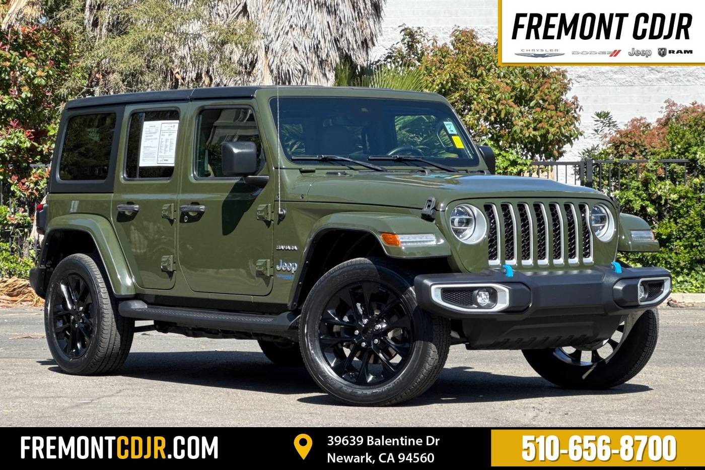 2022 Jeep Wrangler Sahara 4xe — SUV — 28,693 mi — Newark, CA