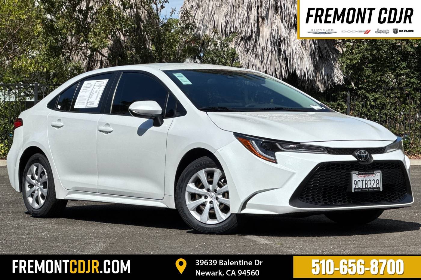 2022 Toyota Corolla LE — Sedan — 100,686 mi — Newark, CA