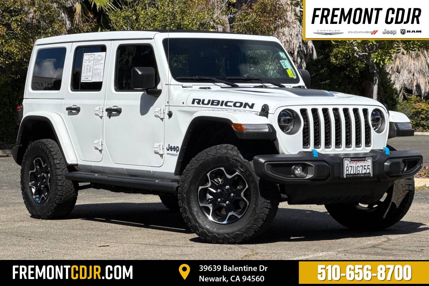 2022 Jeep Wrangler Rubicon 4xe — SUV — 27,784 mi — Newark, CA