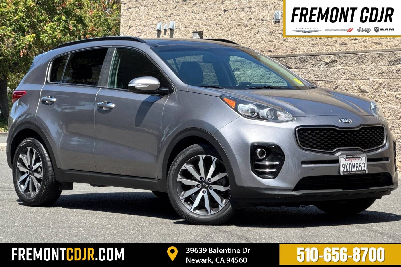 2018 Kia Sportage EX — SUV — 100,528 mi — Newark, CA