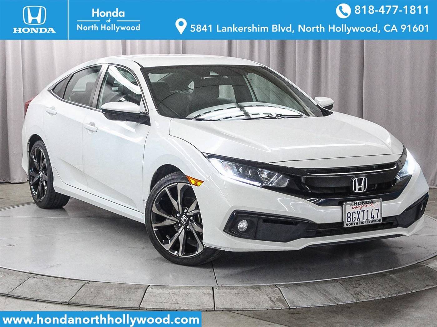 2019 Honda Civic Sport — Sedan — 50,076 mi — North Hollywood, CA