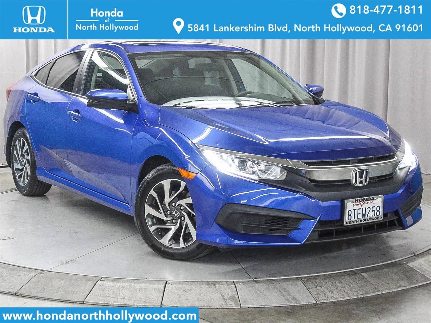 2017 Honda Civic EX — Sedan — 114,709 mi — North Hollywood, CA
