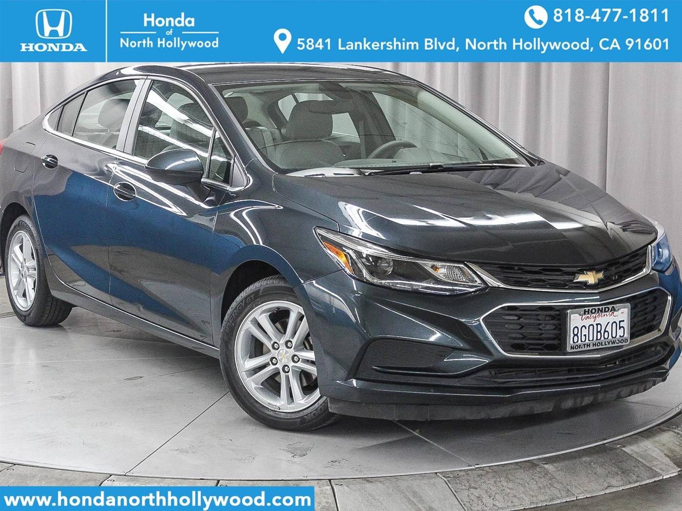 2017 Chevrolet Cruze LT — Sedan — 39,955 mi — North Hollywood, CA