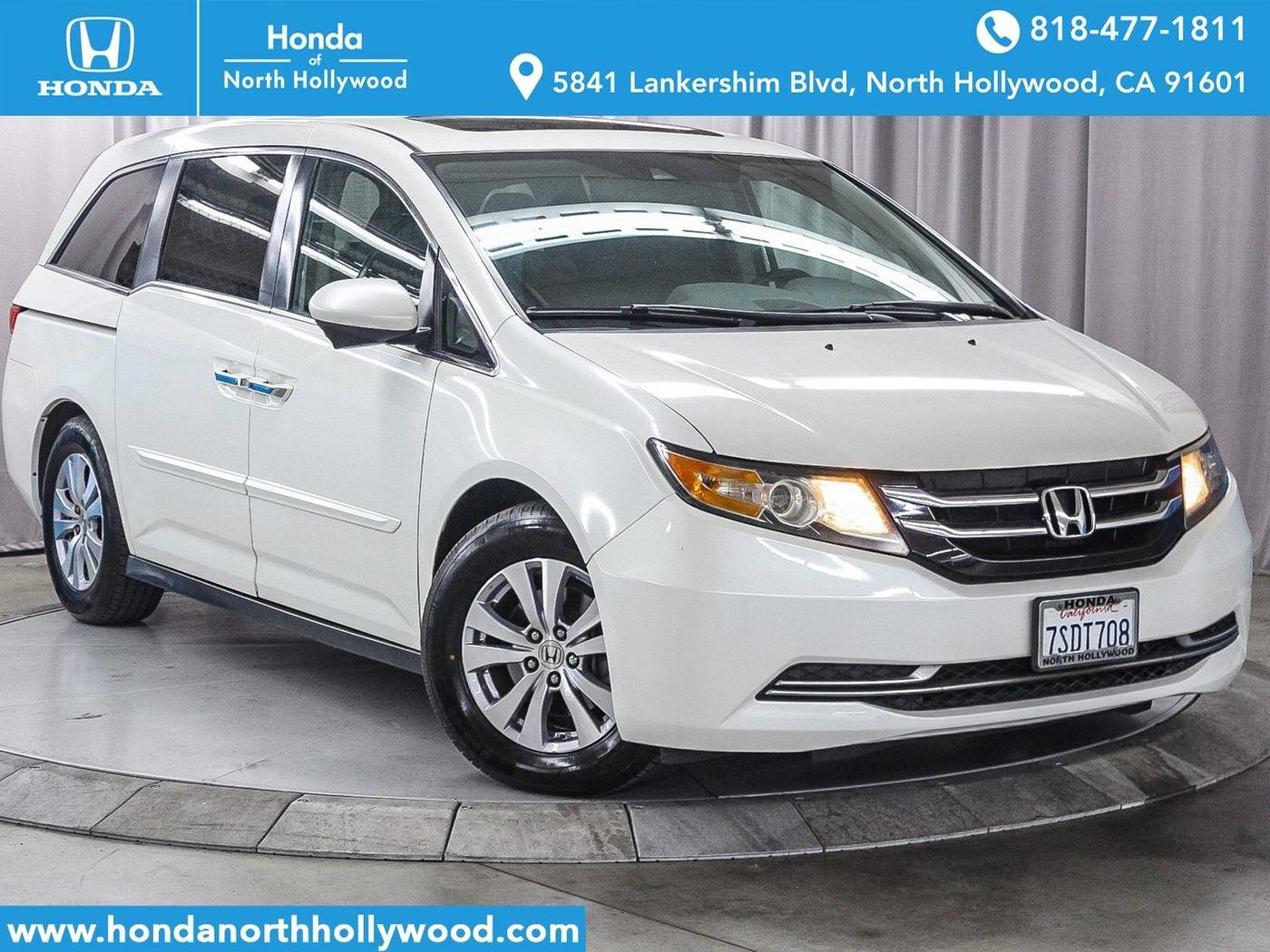 2015 Honda Odyssey EX-L — Minivan — 138,513 mi — North Hollywood, CA