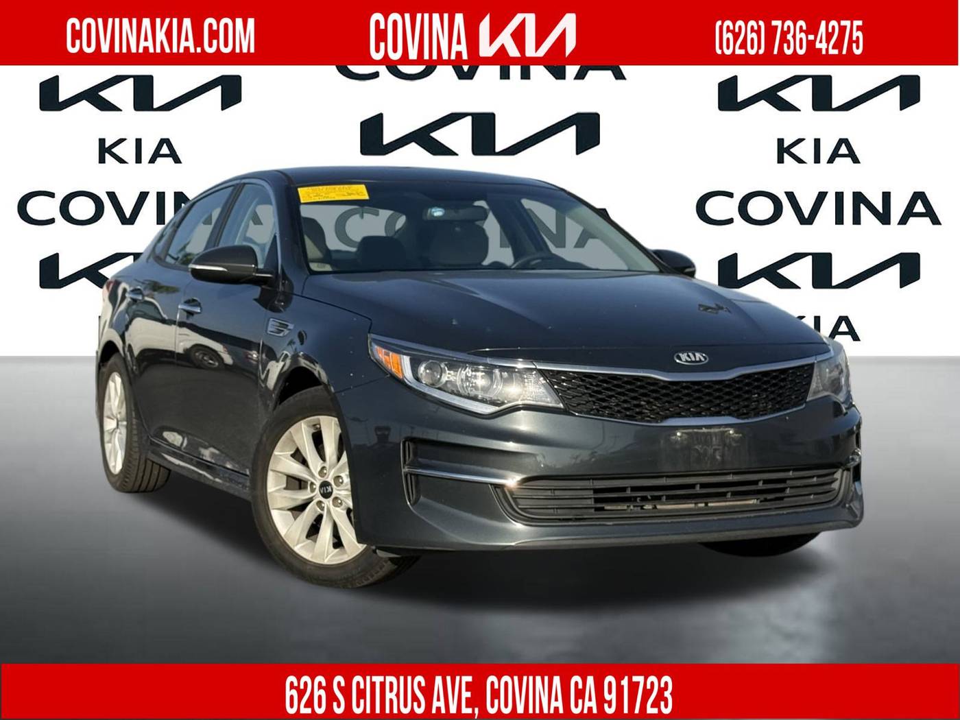 2016 Kia Optima LX — Sedan — 123,331 mi — Covina, CA