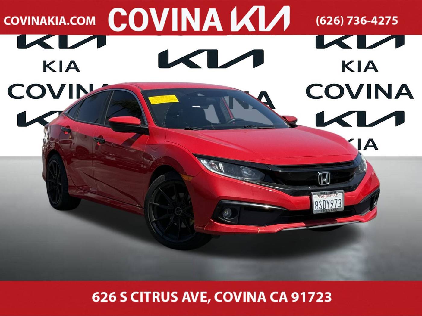 2020 Honda Civic Sport — Sedan — 51,146 mi — Covina, CA