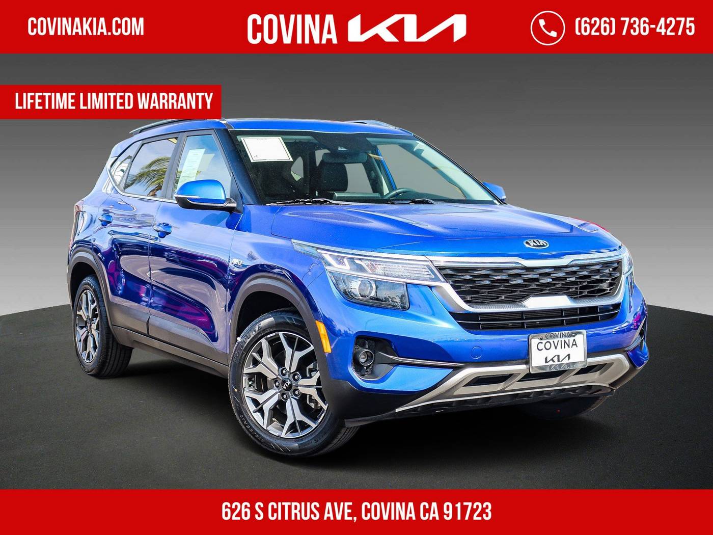 2021 Kia Seltos EX — SUV — 18,118 mi — Covina, CA