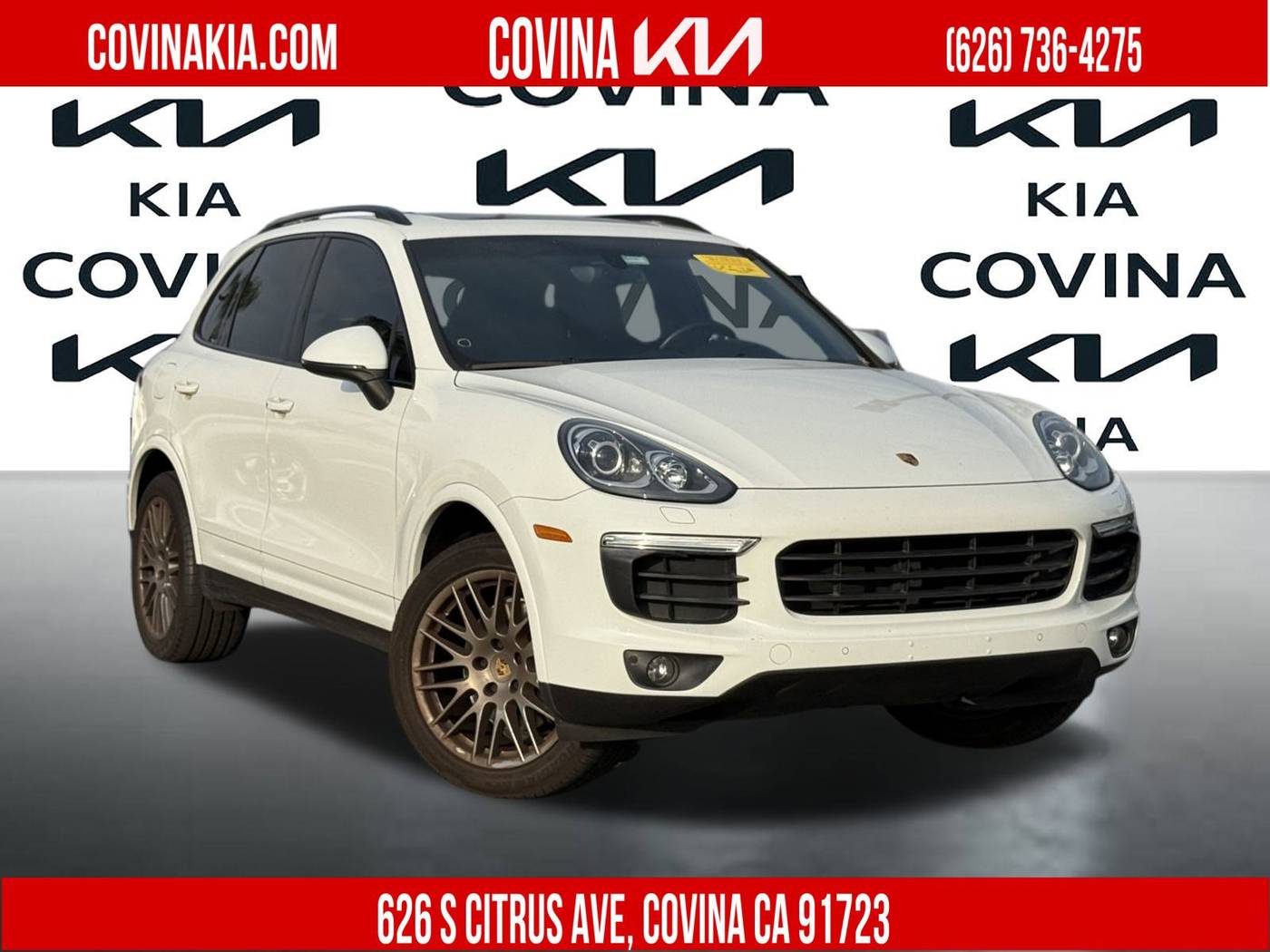 2017 Porsche Cayenne Platinum Ed. — SUV — 78,405 mi — Covina, CA