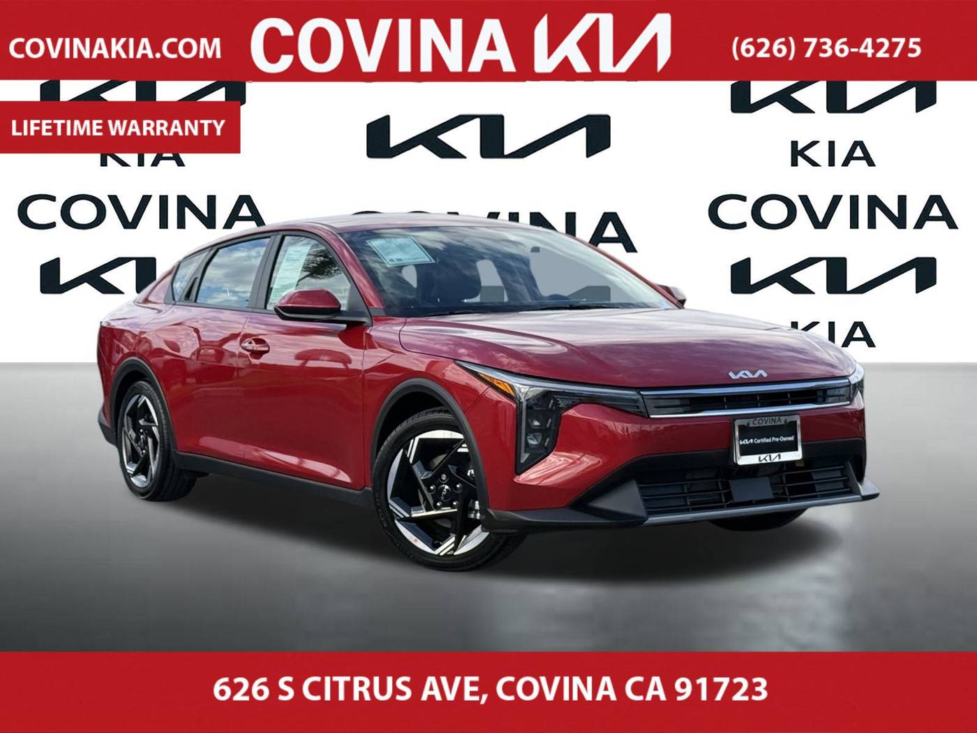 2025 Kia K4 EX — Sedan — 8,100 mi — Covina, CA