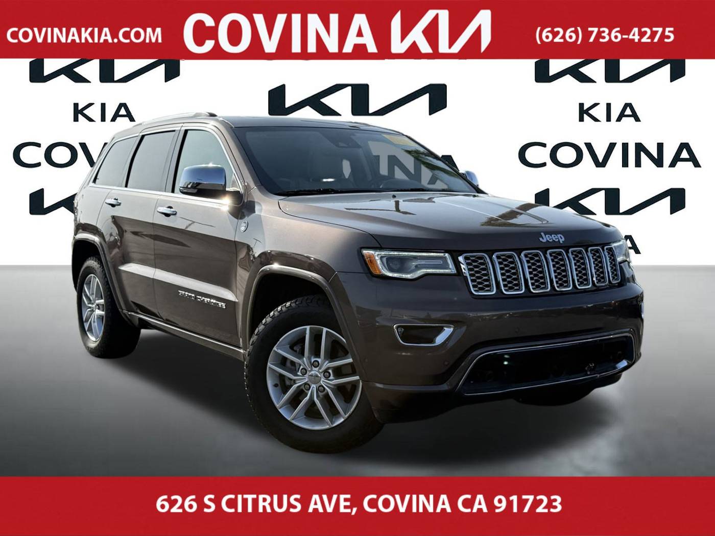 2017 Jeep Grand Cherokee Overland — SUV — 49,639 mi — Covina, CA