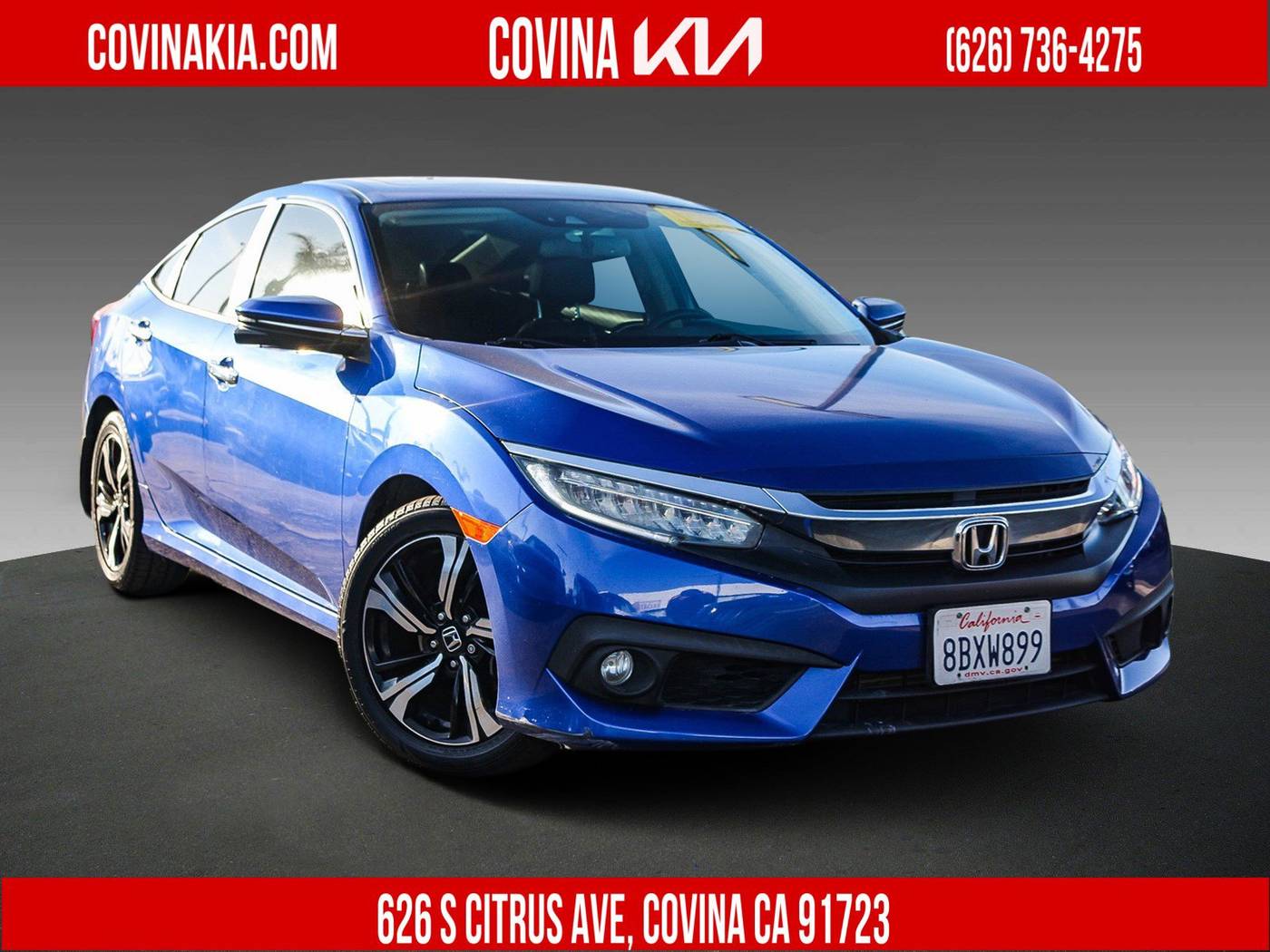 2017 Honda Civic Touring — Sedan — 74,192 mi — Covina, CA