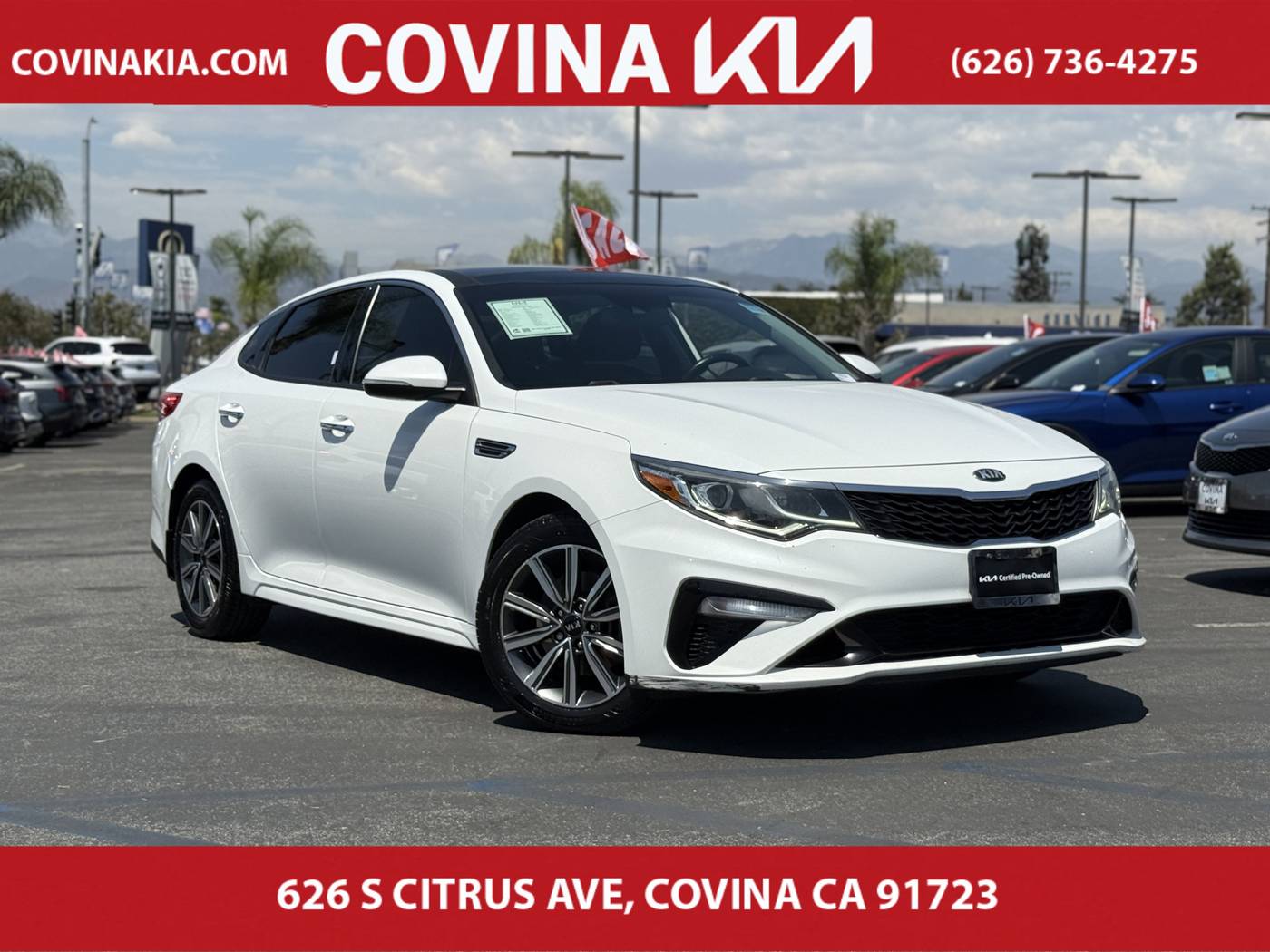 2019 Kia Optima LX — Sedan — 109,637 mi — Covina, CA