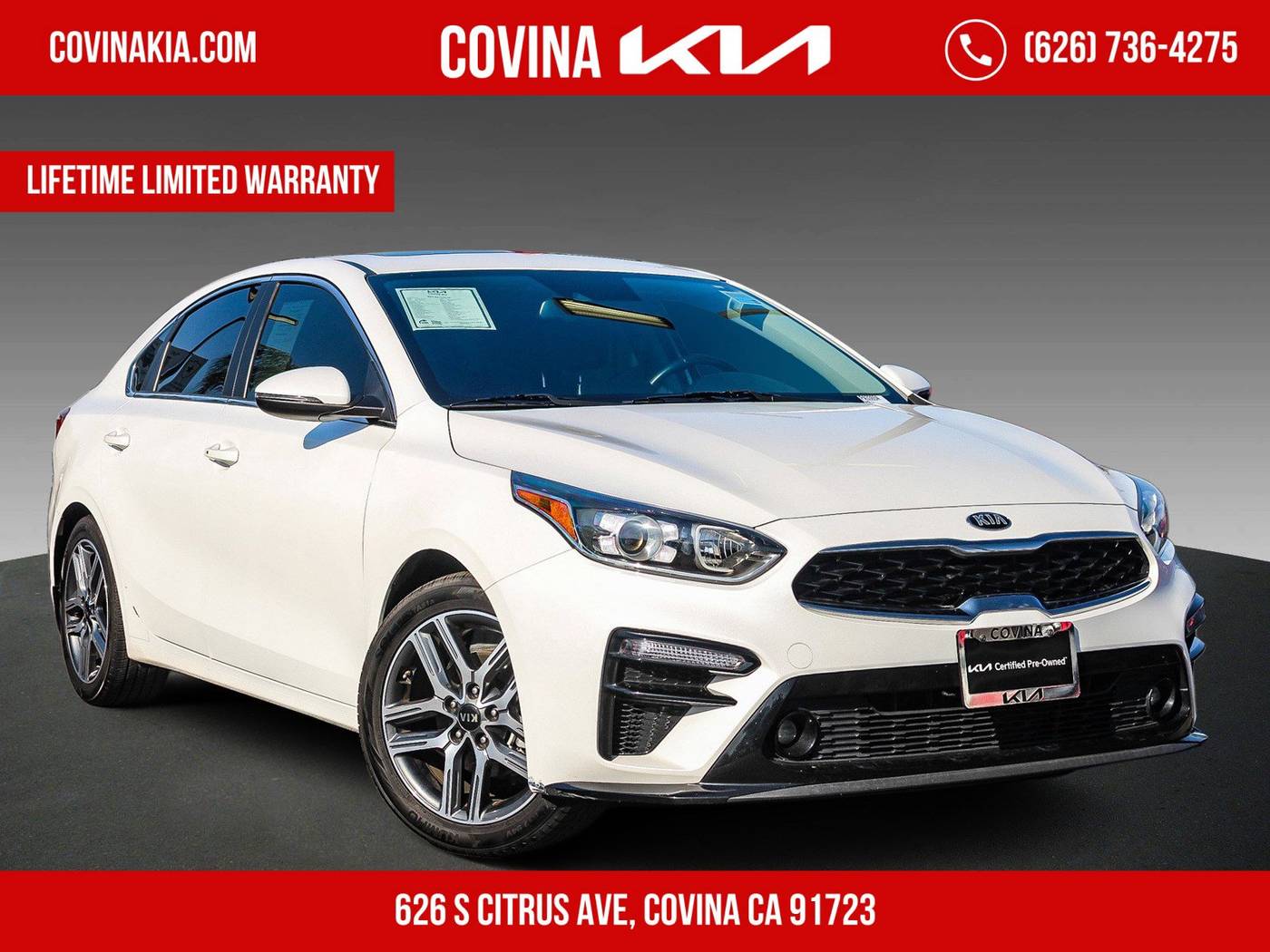 2021 Kia Forte EX — Sedan — 63,182 mi — Covina, CA