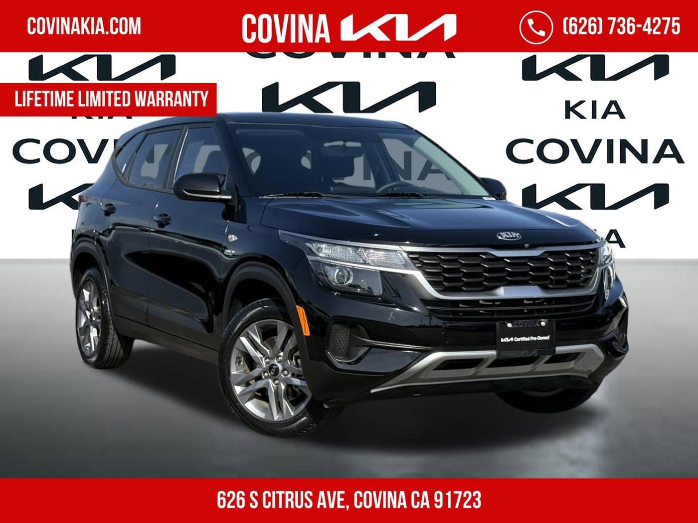 2021 Kia Seltos LX — SUV — 42,749 mi — Covina, CA