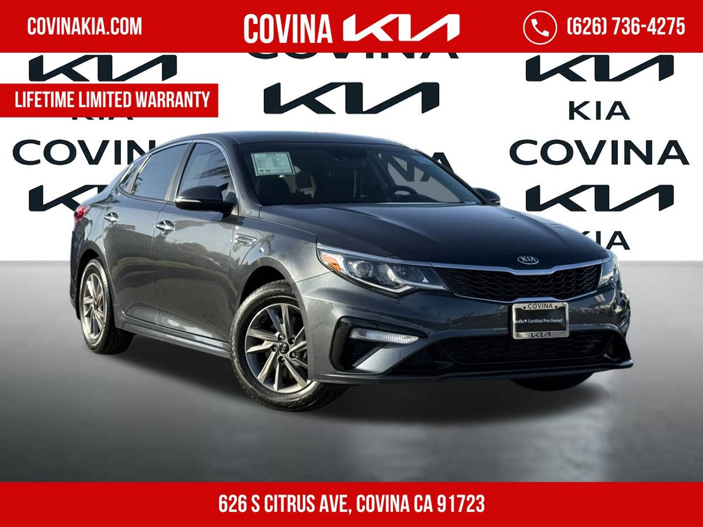 2020 Kia Optima LX — Sedan — 20,542 mi — Covina, CA