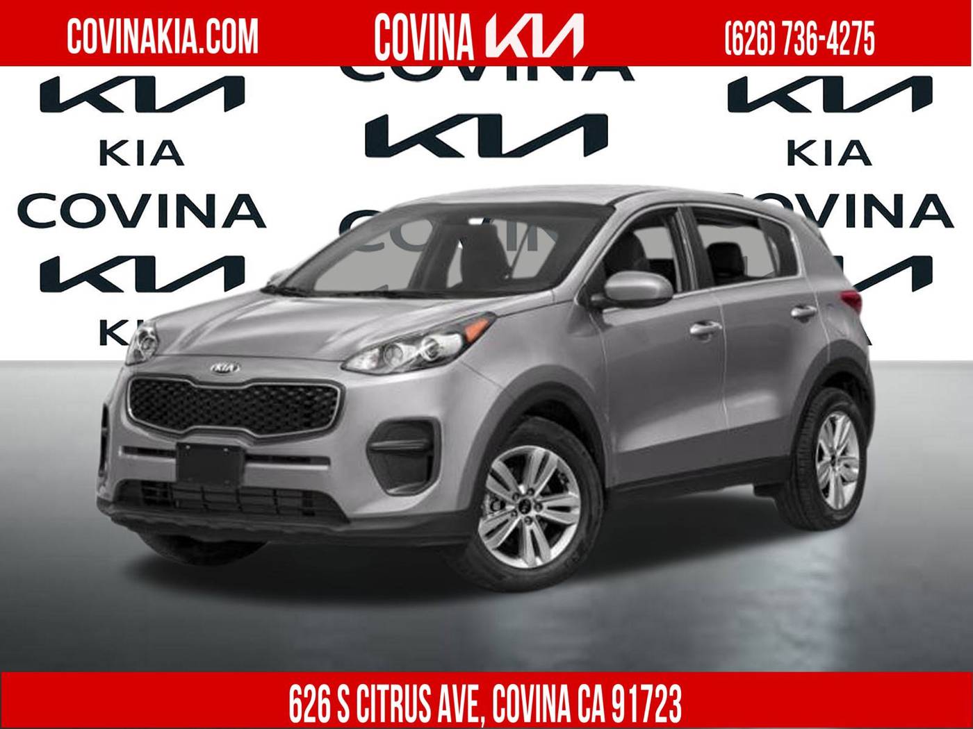 2018 Kia Sportage LX — SUV — 102,347 mi — Covina, CA