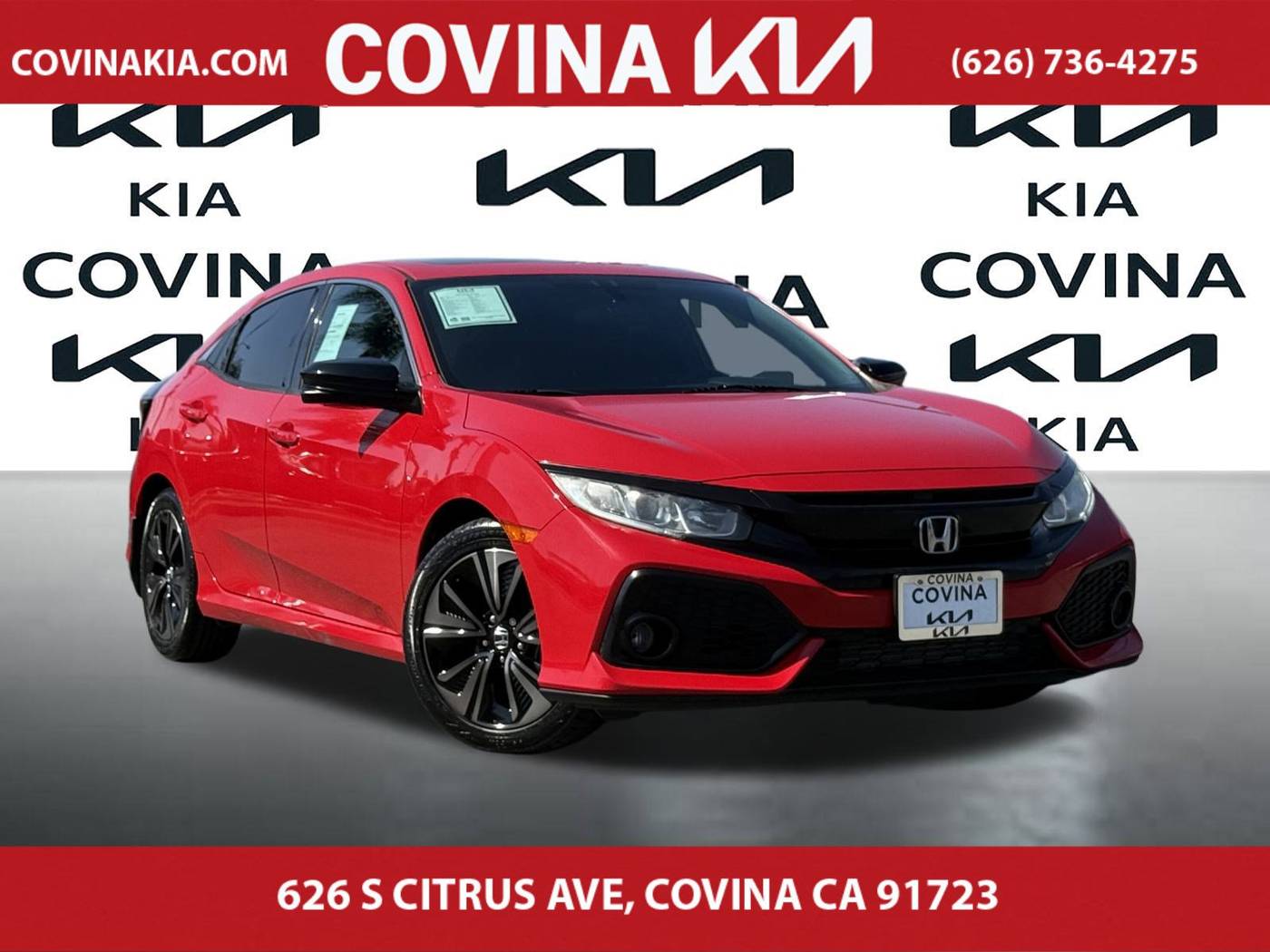 2018 Honda Civic EX — Hatchback — 96,795 mi — Covina, CA